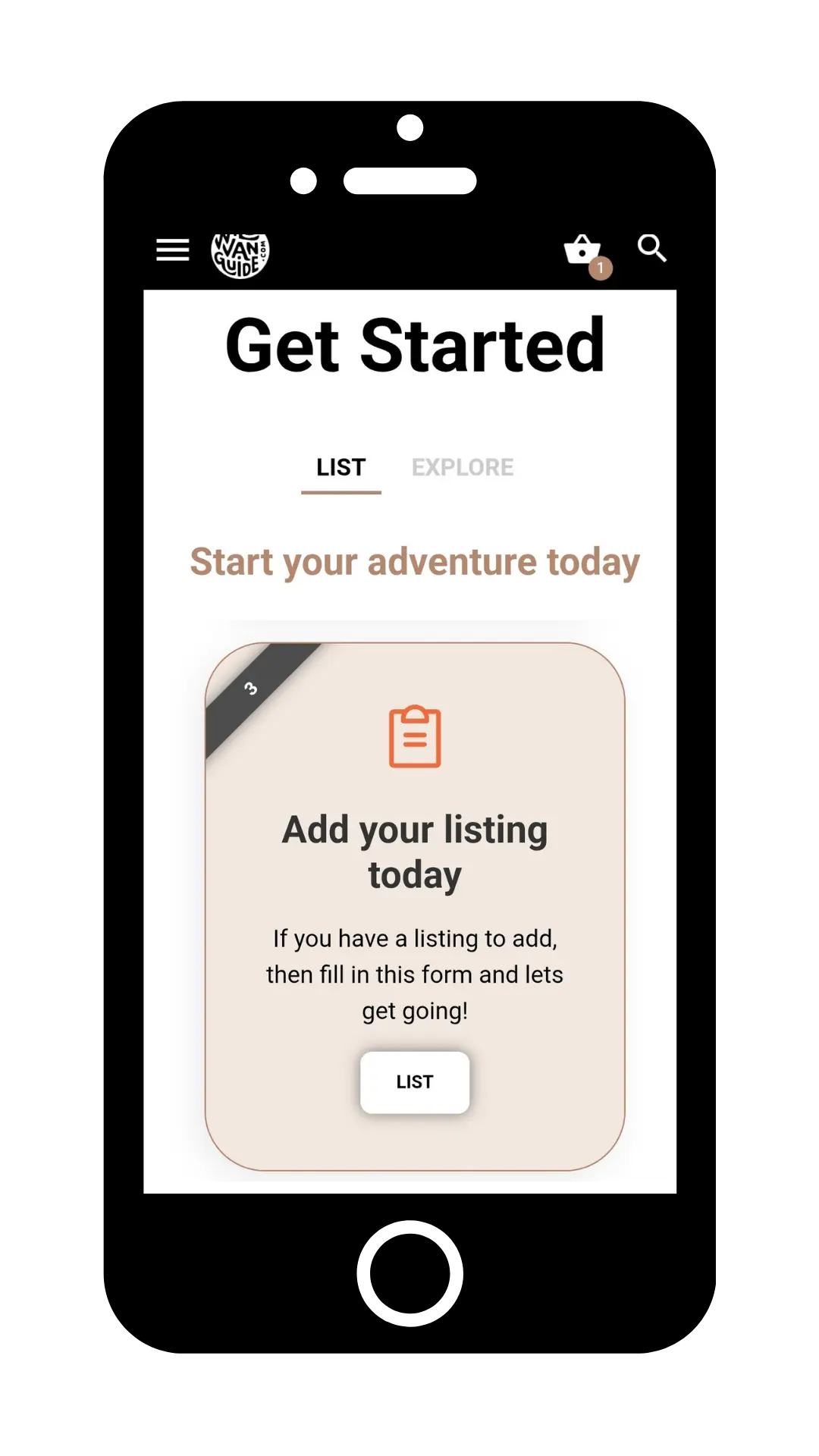 add a listing