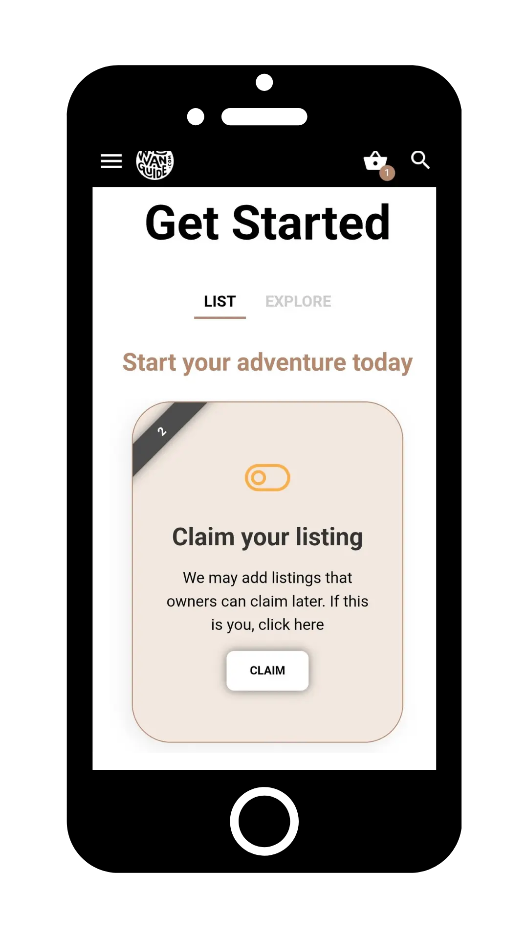 claim listing